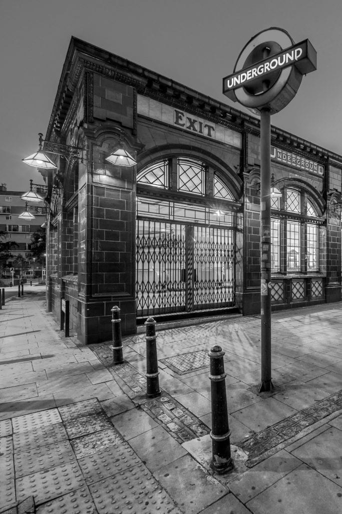 Kilburn Park station on the Bakerloo extension, opened in 1915.