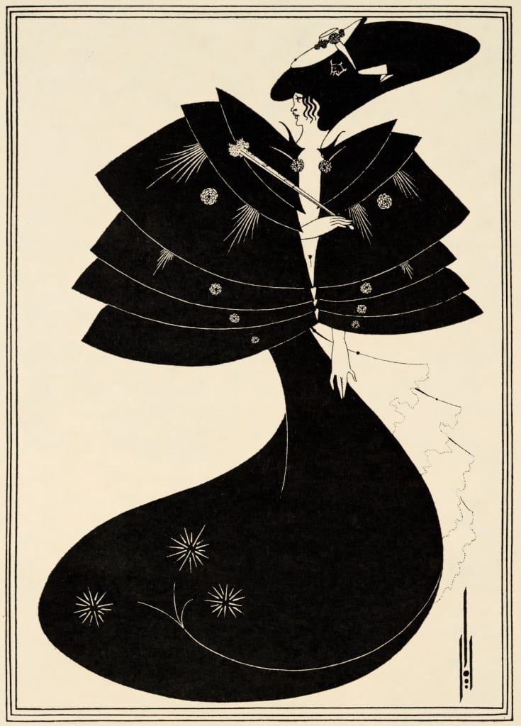 Illustrations for Oscar Wilde’s Salome 1893, The Black Cape, Stephen Calloway Photo: © Tate