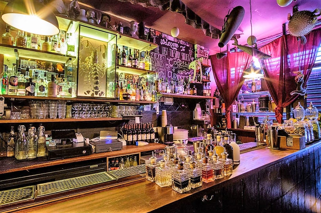 Viktor Lynd's Cocktail bar in London's East Eend