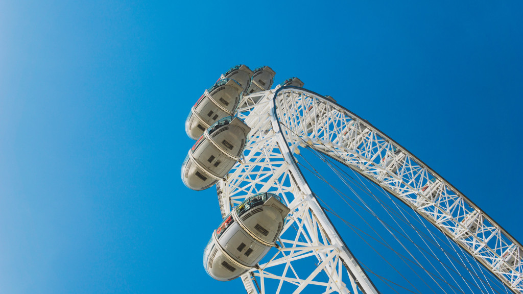 Take the slow ride on a pod at the London Eye