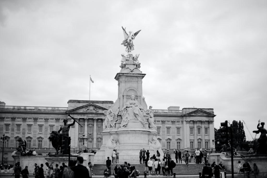 The Queen Victoria Memorial Buckingham Palace