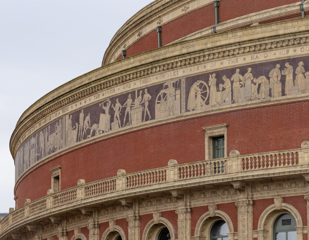 Detail of the Royal Albert Hall