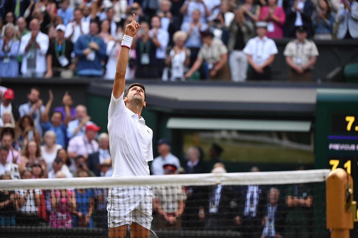 The Championships 2019. Held at The All England Lawn Tennis Club, Wimbledon. {year4}{month0}{day0}. Credit: AELTC/Joel Marklund