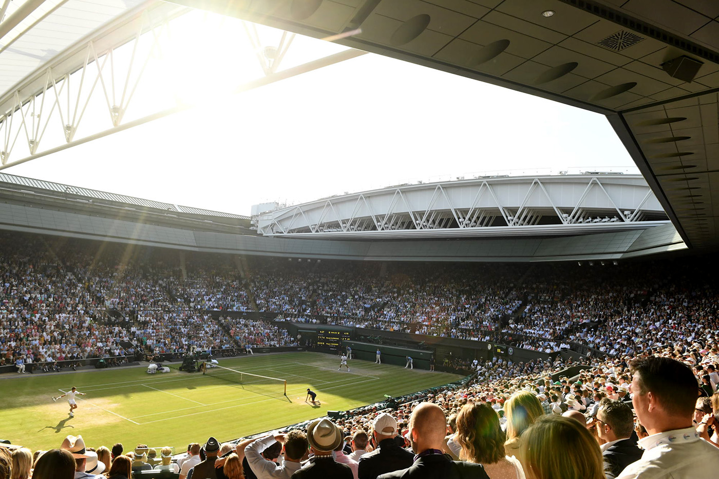 . The Championships 2019. Held at The All England Lawn Tennis Club, Wimbledon. {year4}{month0}{day0}. Credit: AELTC/Thomas Lovelock.