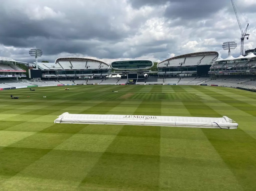 Lord's under typical leaden skies, photo Mark Bibby Jackson 